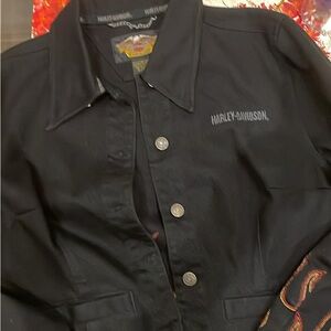 Harley-Davidson Black Cotton Jacket